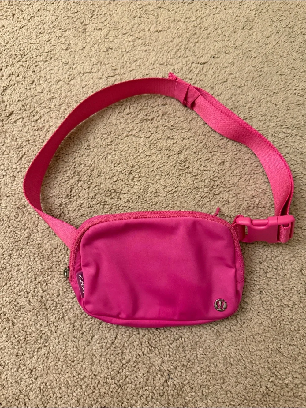 lululemon athletica hot Pink Crossbody Belt Bag